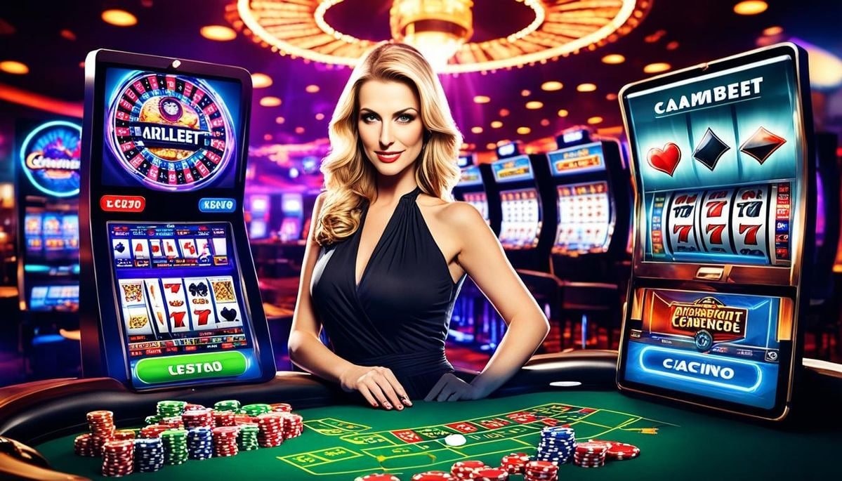 Tampilan live dealer kasino rass77 dengan meja baccarat profesional